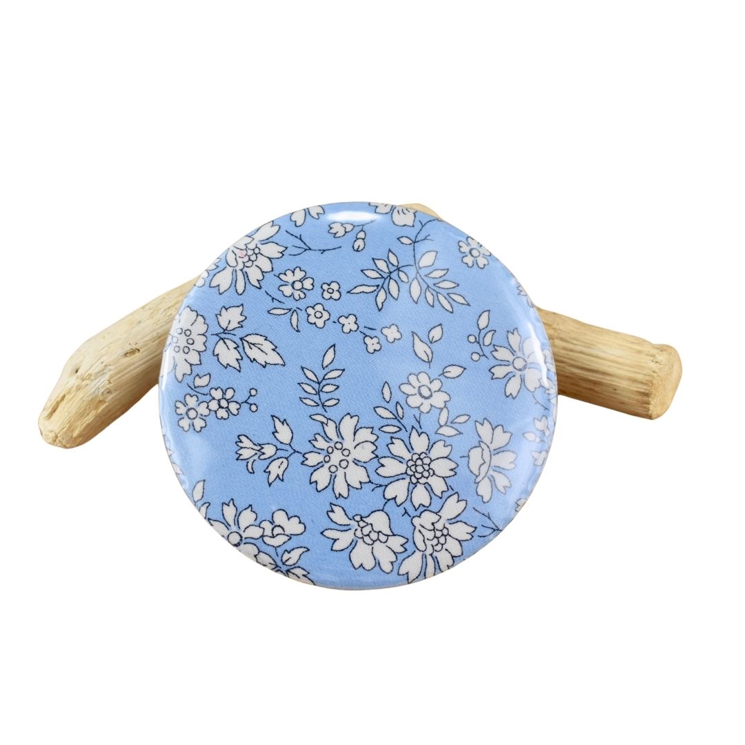 Miroir de poche en Liberty - Image 2