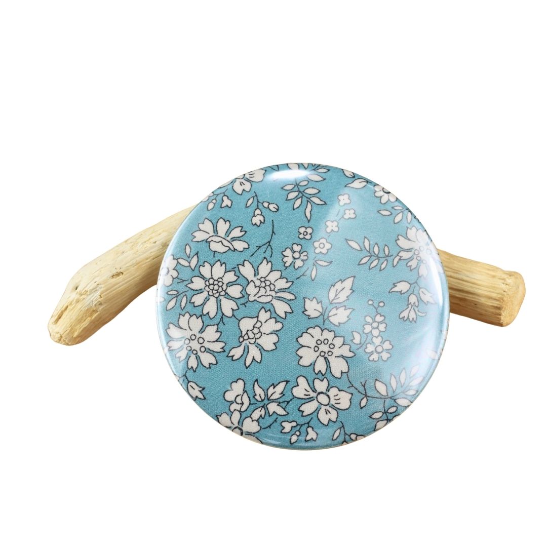 Miroir de poche en Liberty - Image 3