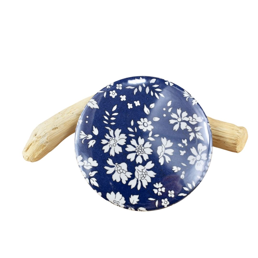 Miroir de poche en Liberty - Image 4